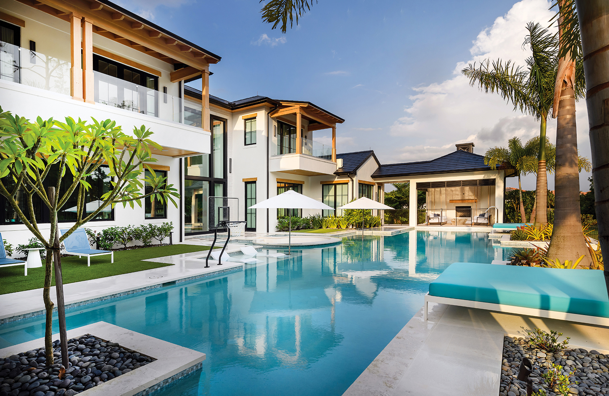Luxury home exterior photography
