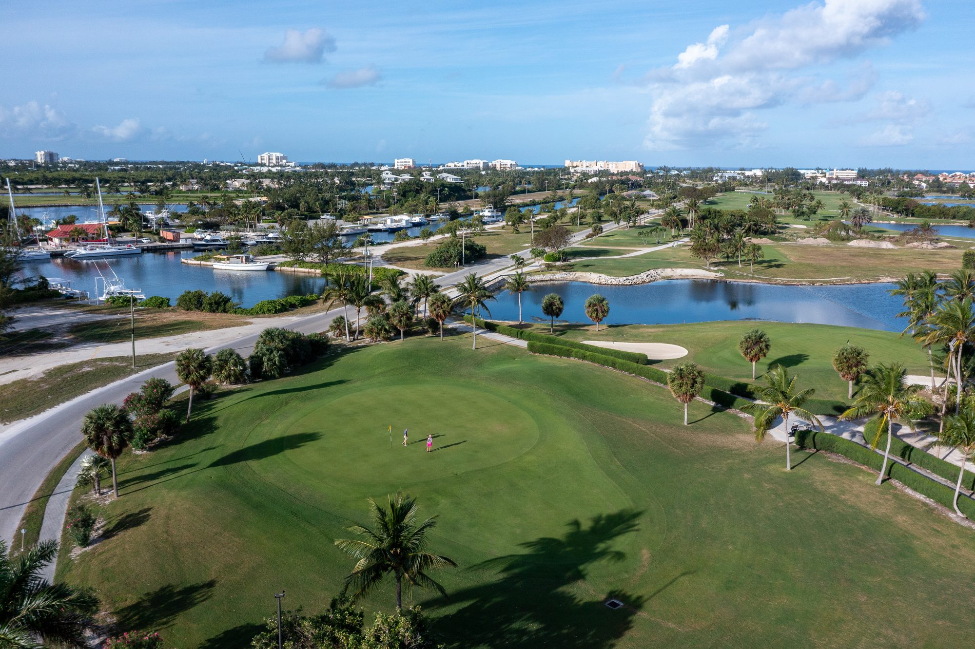 Drone aerial photography of a luxury home and pool