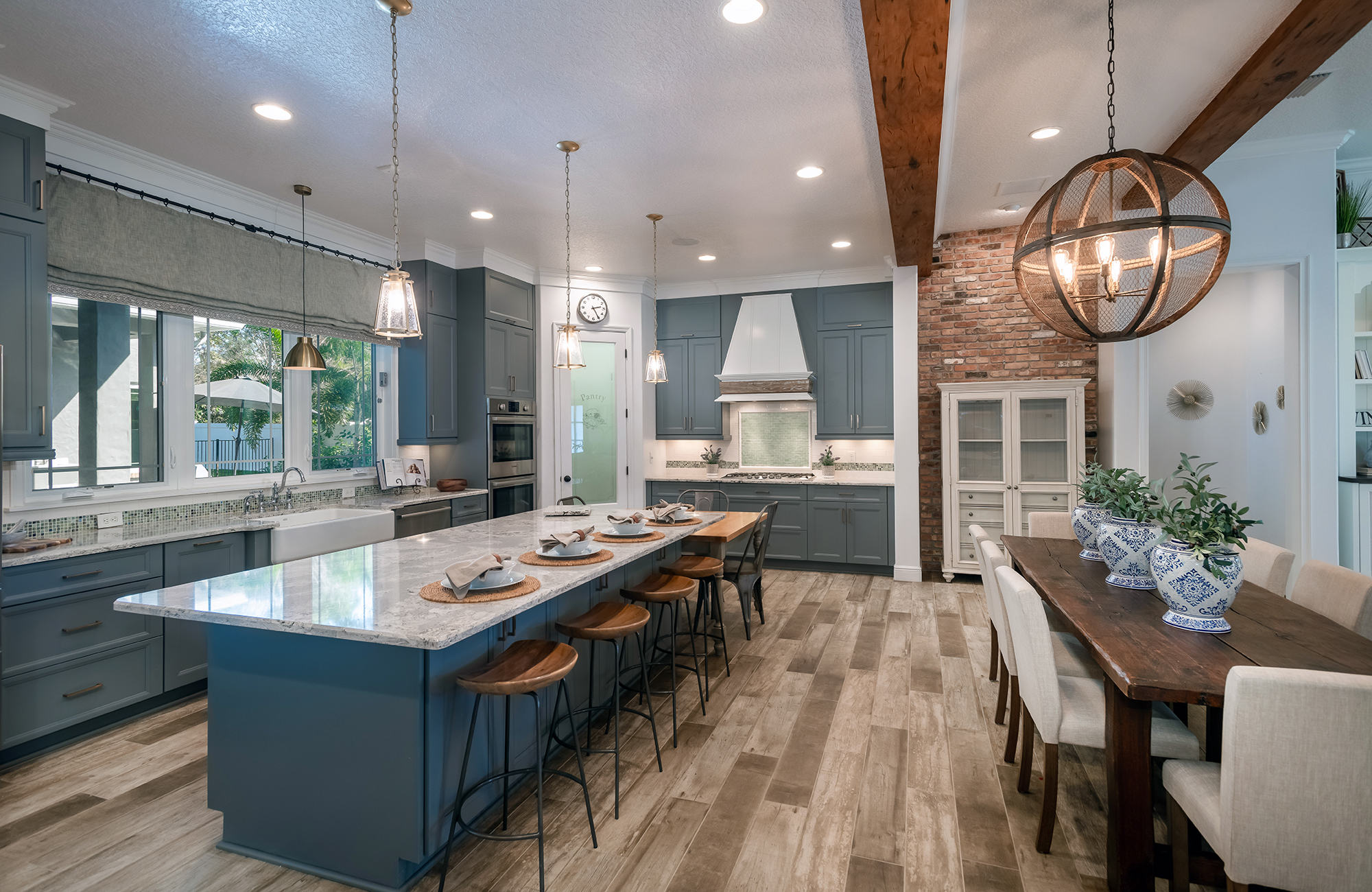 Luxury estate photographed for real estate marketing