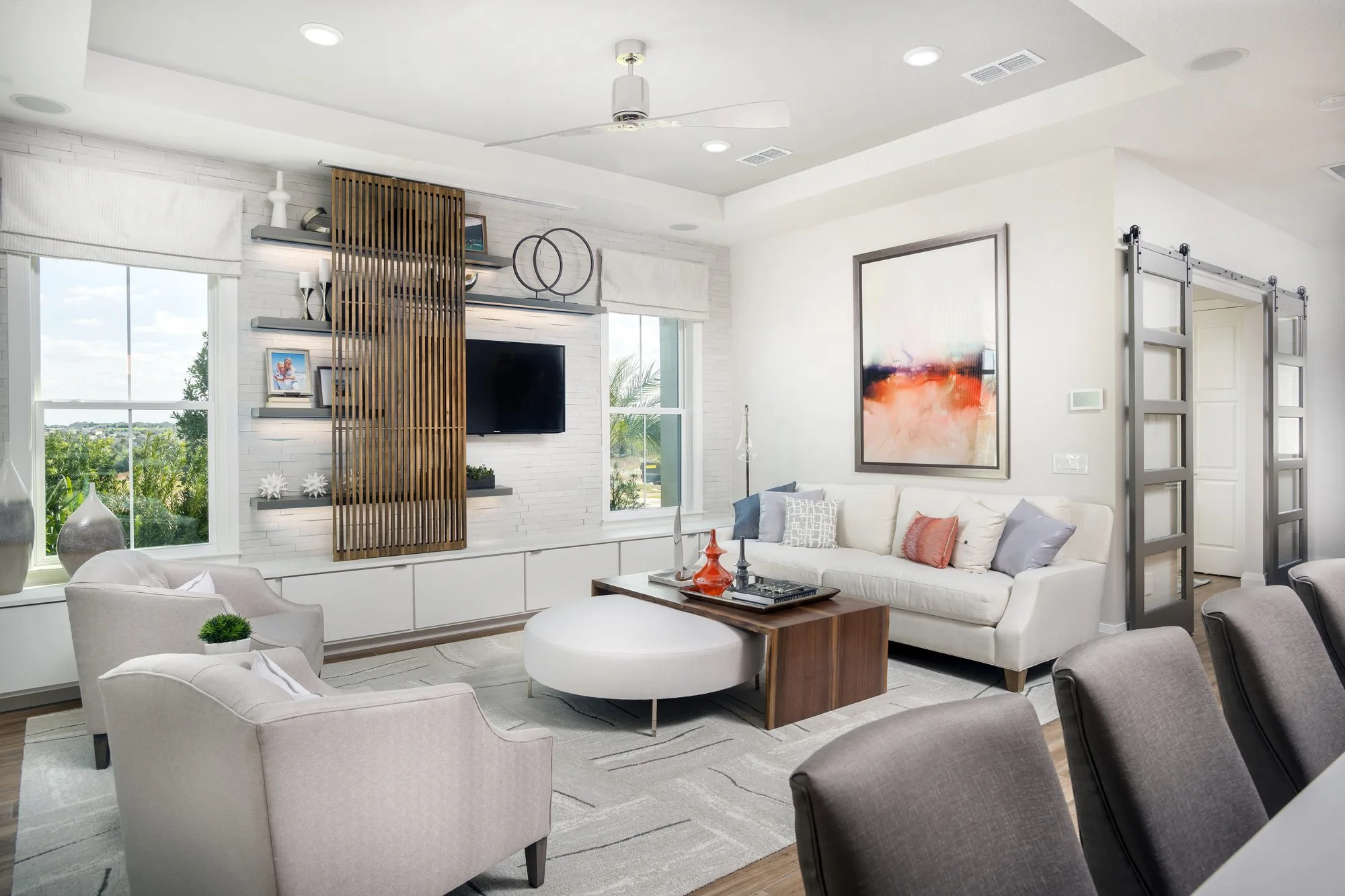 Modern residence photographed for luxury real estate marketing